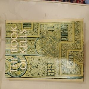 The Book of Kells coffee table book from 1977.